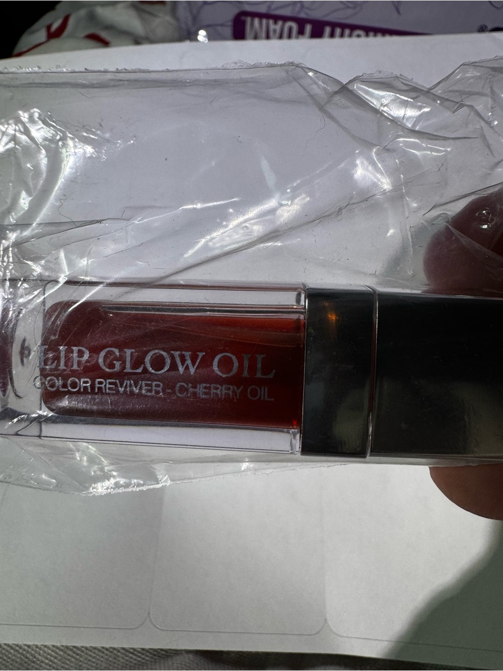 Lip Glow Oil Color Reviver - Cherry Oil (Red)